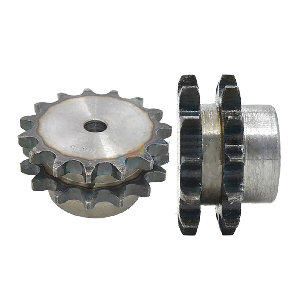 Duplex Sprocket 5/8 Inch 15.875mm Pitch 12-50 Tooth for #50 (10A) Roller Chain