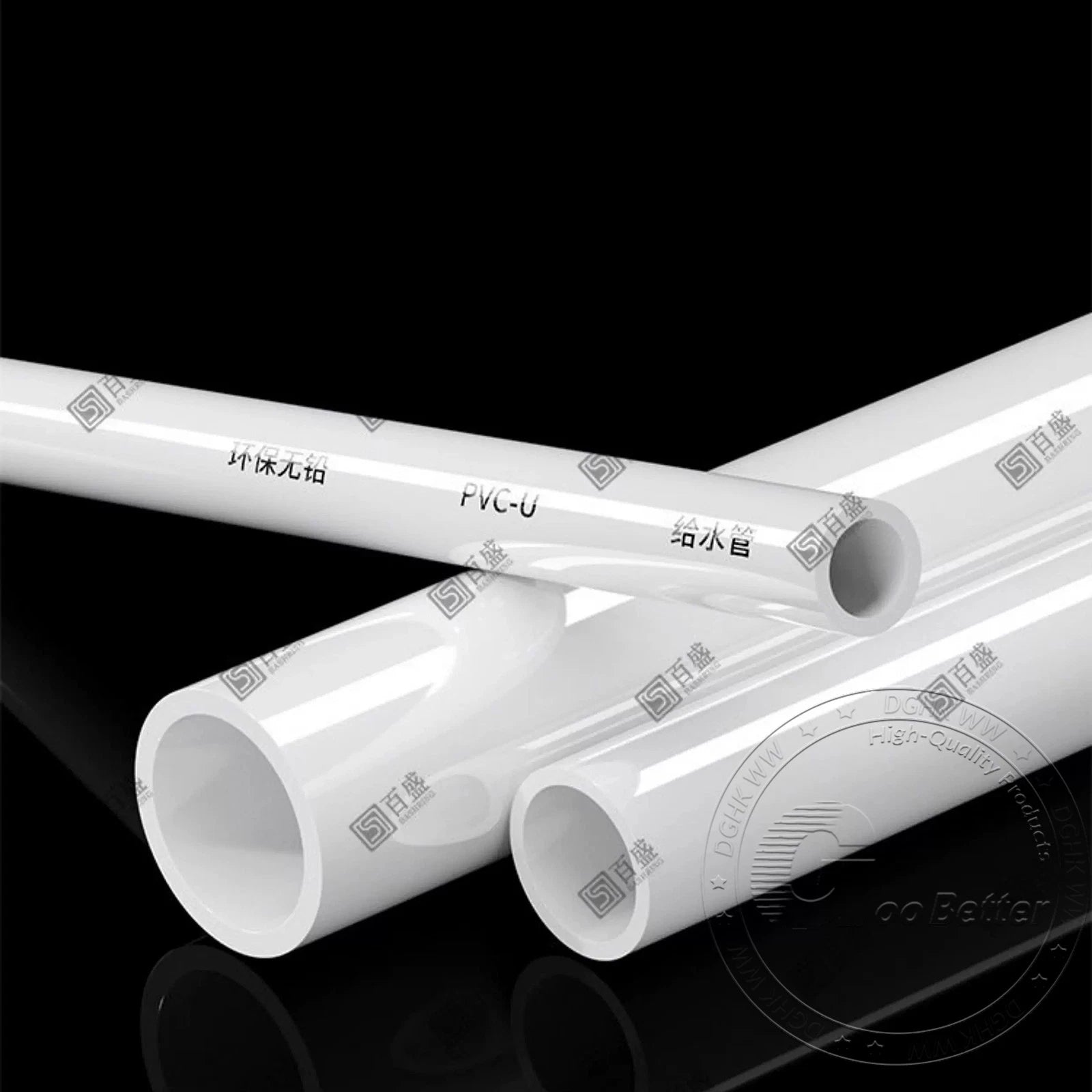 Solvent Weld PVC Overflow Pipe — 16mm to 110mm | White, Grey, Blue | 200mm & 500mm