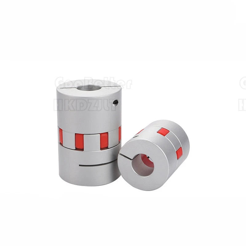 CNC Shaft Coupler Flexible Plum Spider Jaw Coupling Stepper Motor Bore 6 - 20 mm