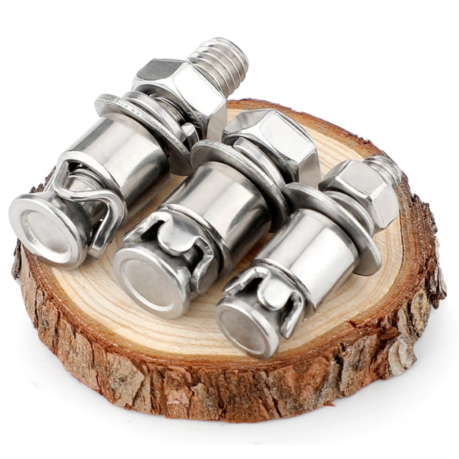 Stainless Steel Expansion Bolts for Marble & Stone — M6 M8 Heavy Duty Anchor Bolts