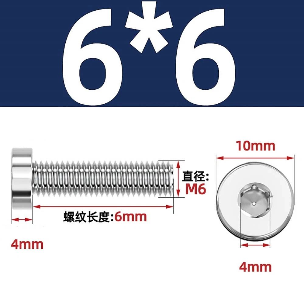 M1.4–M12 Low Head Socket Cap Screws – A2 Stainless Steel, Space‑Saving Design for Tight Clearances