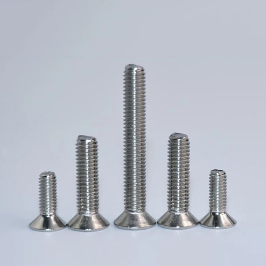 A2 Stainless Steel Phillips Flat Head Machine Screws | UNC 4 - 40 to 1/4 - 20 - HomeDIYer