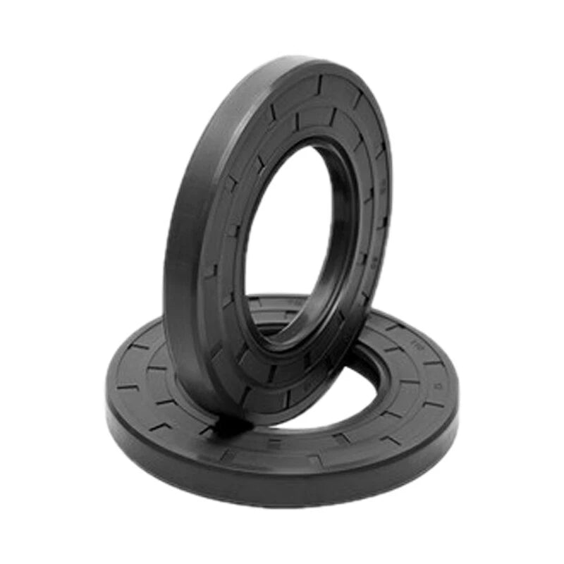 NBR Oil Seals Rotary Shaft Seal TC Double Lip w Spring Dust Grease Metric