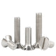 M1.6–M8 A2 Stainless Steel Flat Head Slotted Machine Screws | Countersunk Bolts