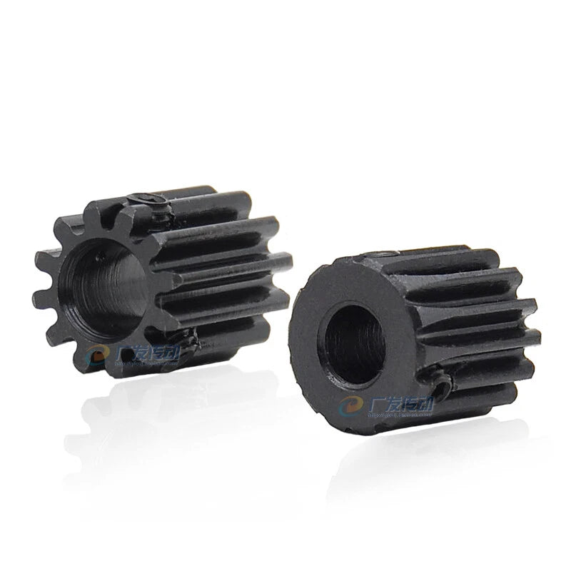 1 Mod Small Gear 10T 12T 14T 16T Spur Gear With Screw 45# Steel 4/5/6/7mm Bore