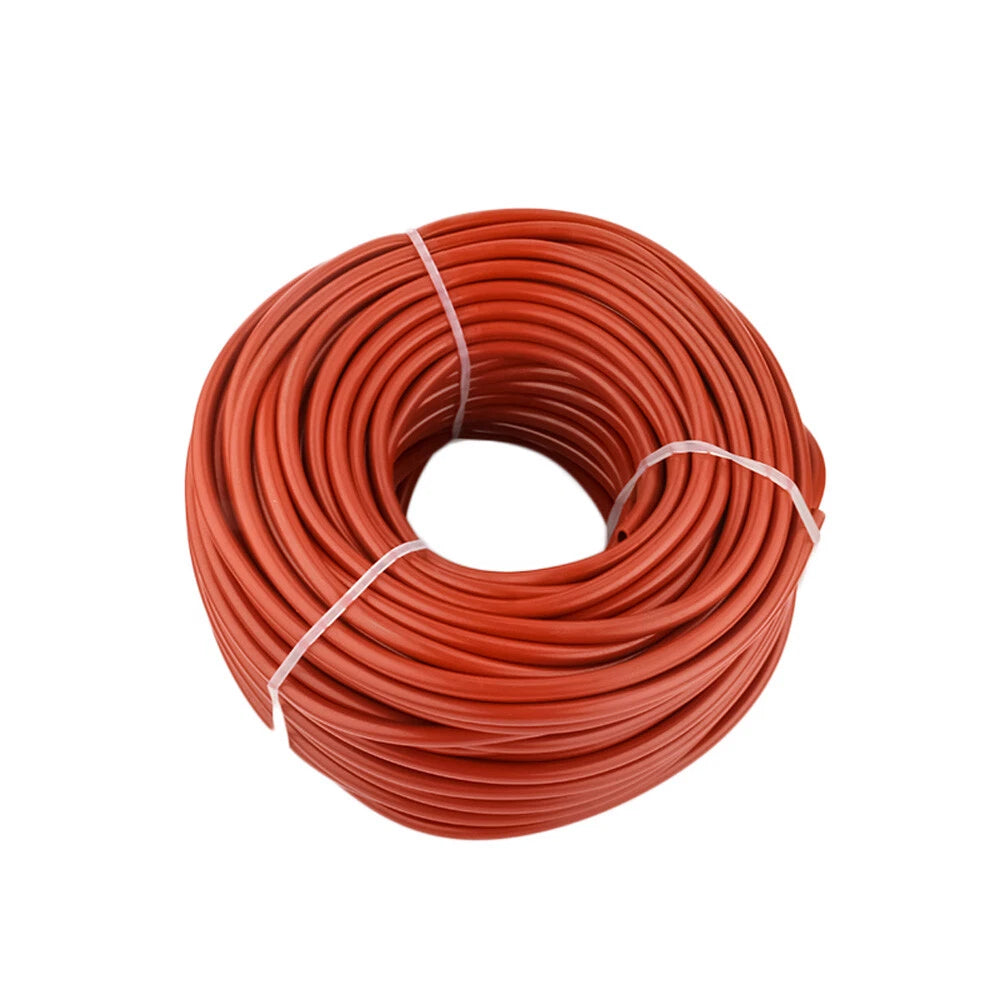 Red Silicone Vacuum Hose — Rubber Tube for Air, Water & Oil | 2mm–38mm ID