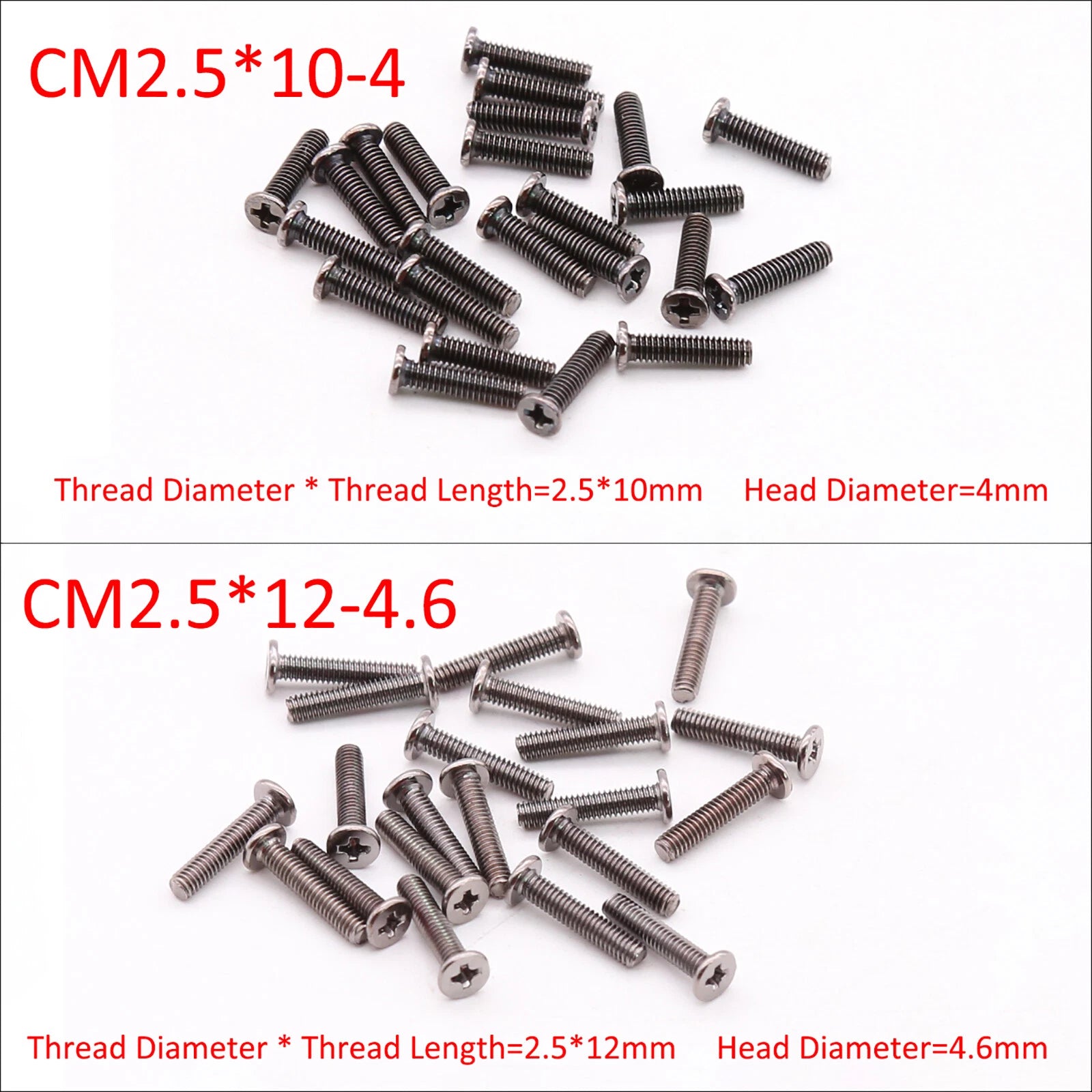 320-Piece Machine Screws Assortment Set M2 M2.5 M3 — for Phone, PC, Laptop, Keyboard & Hard Disk Repair