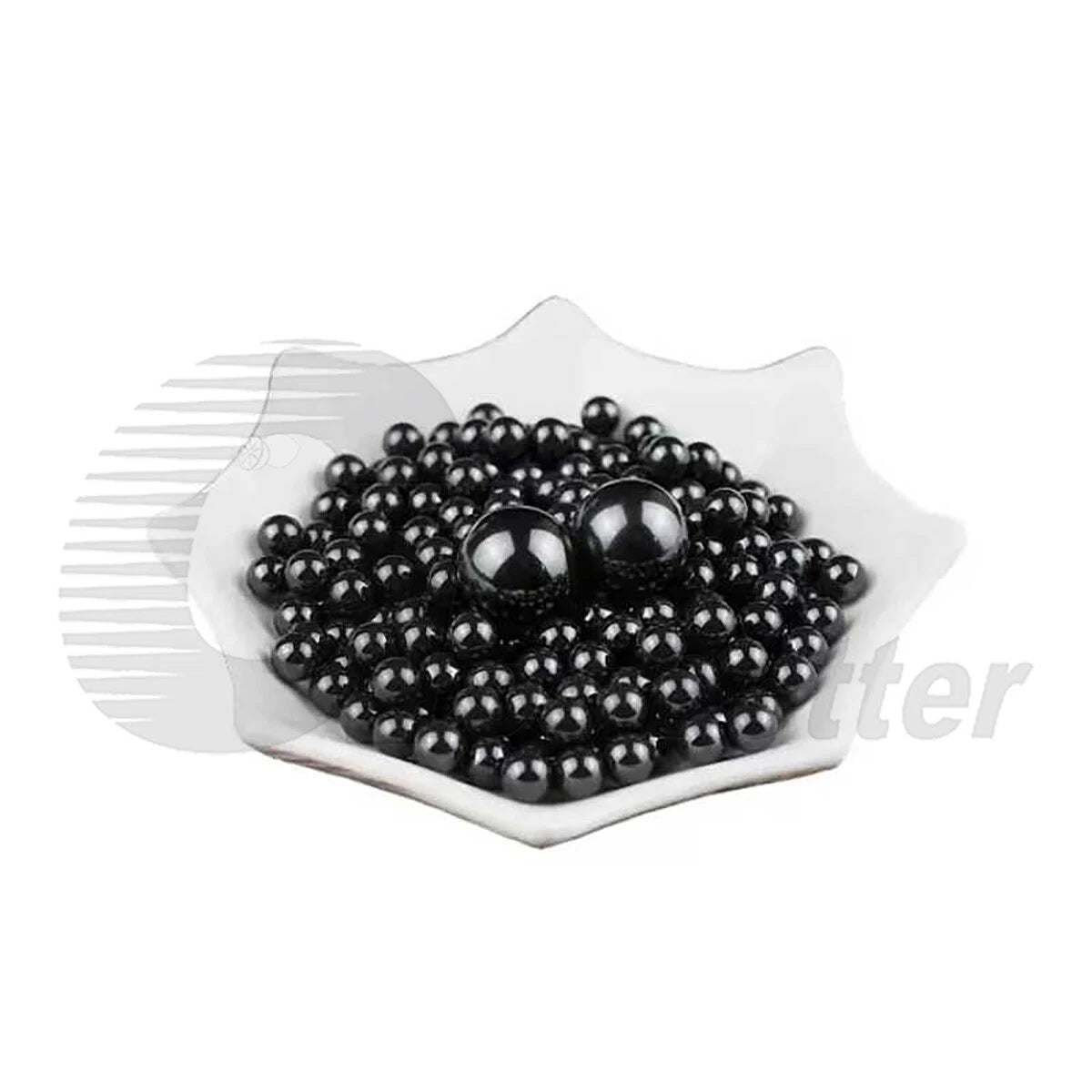 Si3N4 Silicon Nitride Ceramic Ball Bearings G5 Dia 1mm-40mm Solid Round Balls