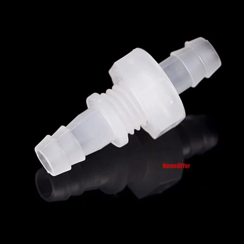 Plastic Barbed Hose Reducer Connector — Straight Thread Joiner for Air & Water Tube