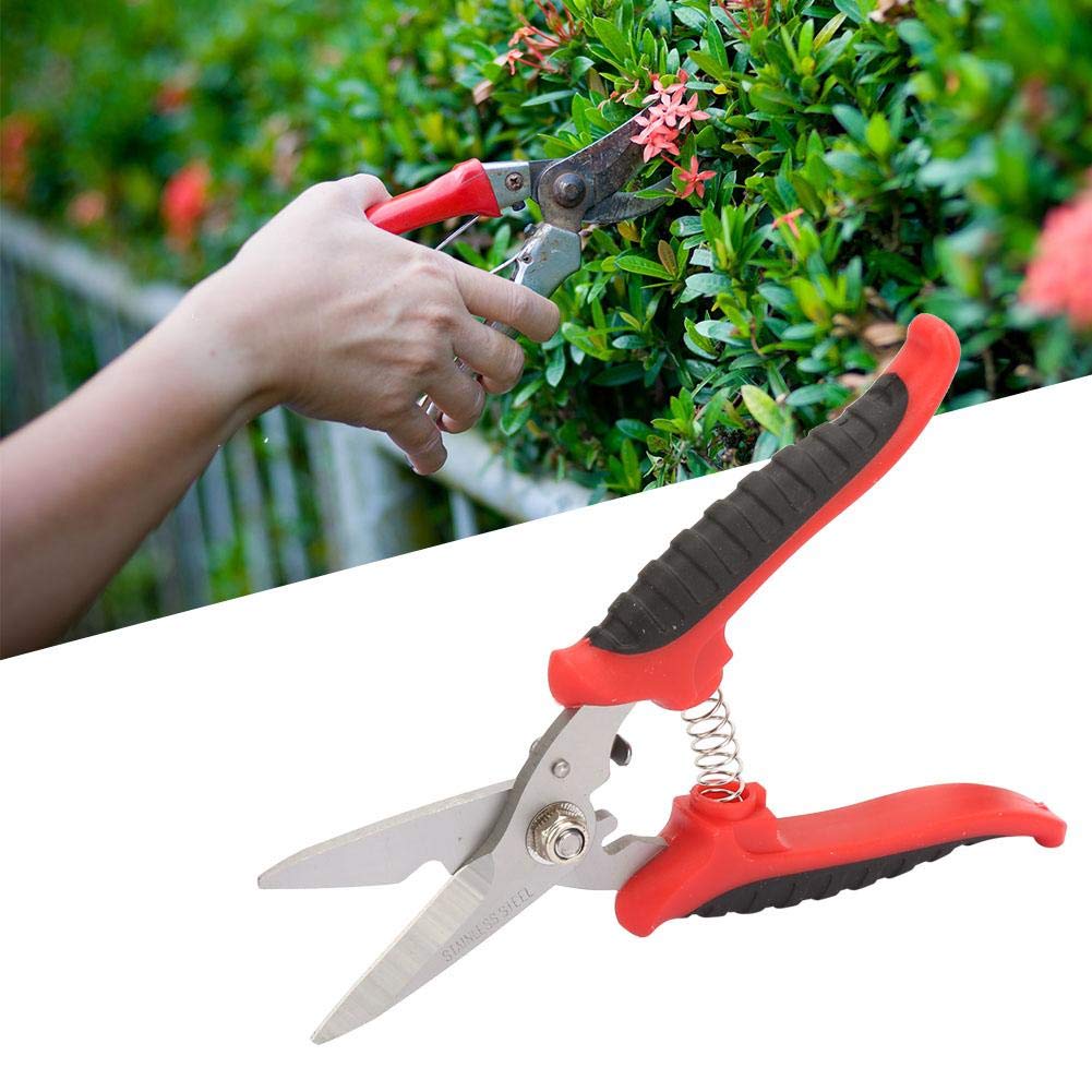 Scissors Heavy Duty 200mm Metal Cutter for Sheet/Gardening - HomeDIYer