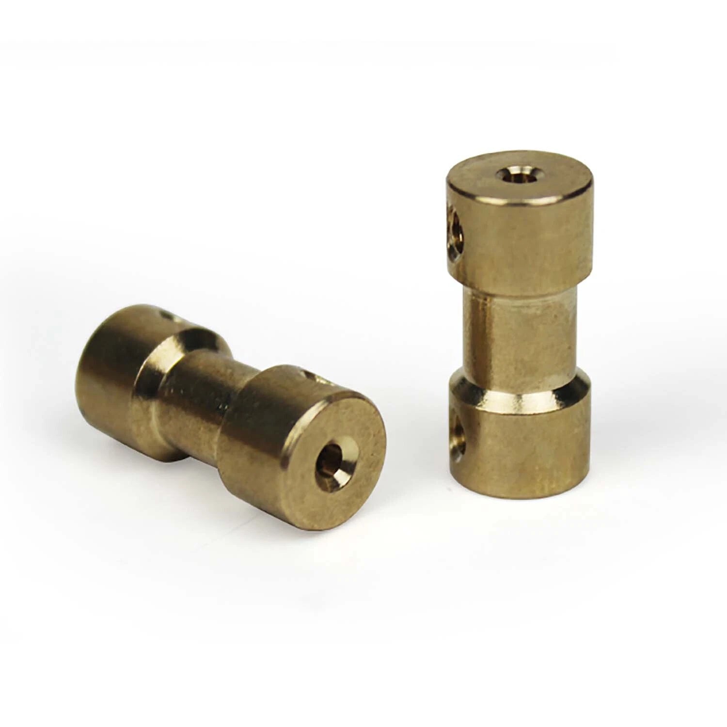 Brass Flexible Shaft Coupler Rigid Coupling Motor Connector CNC for RC Car Boat