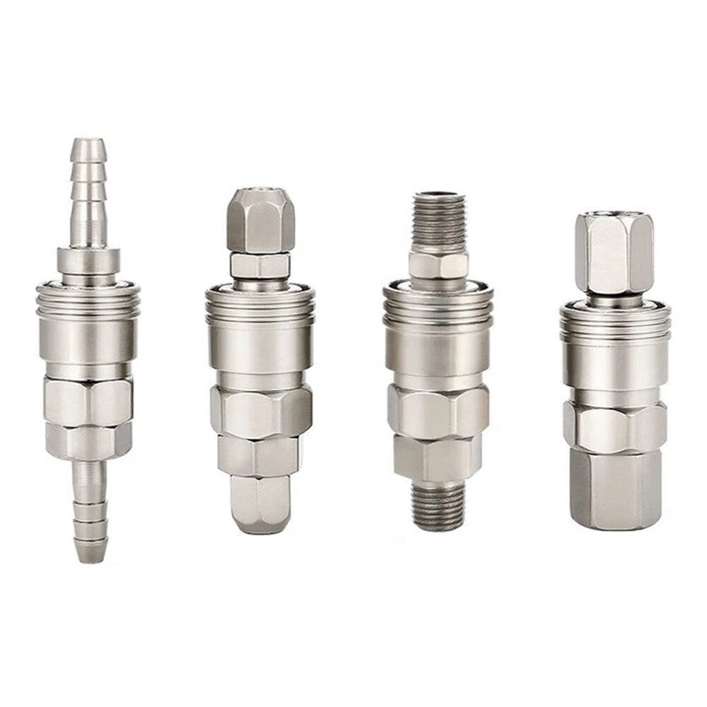Air Compressor Quick Release Coupler — Plastic & Steel, All Models (1/4" to 1/2")