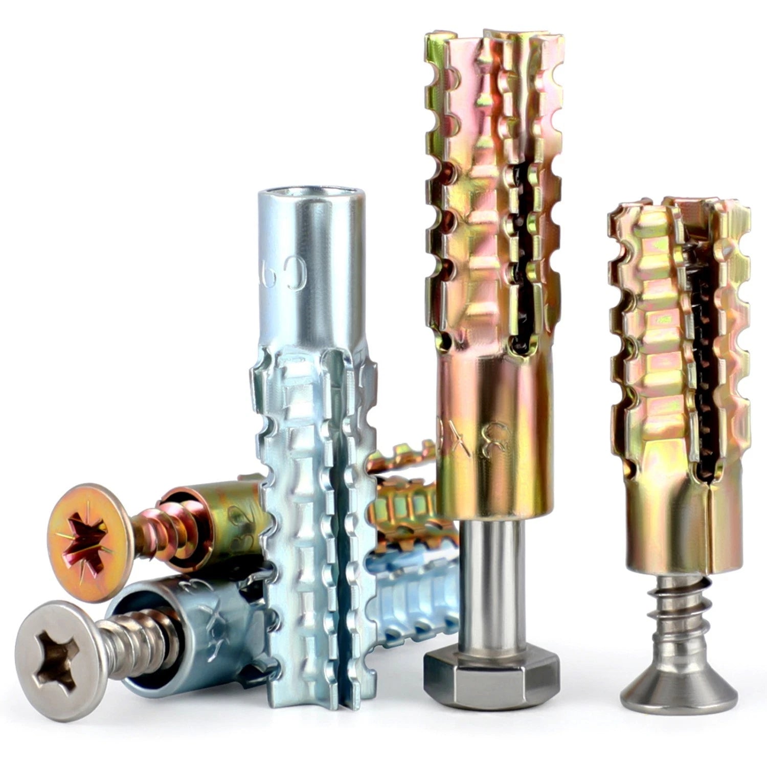 Serrated Expansion Anchors for Concrete & Hollow Walls — M5 to M10