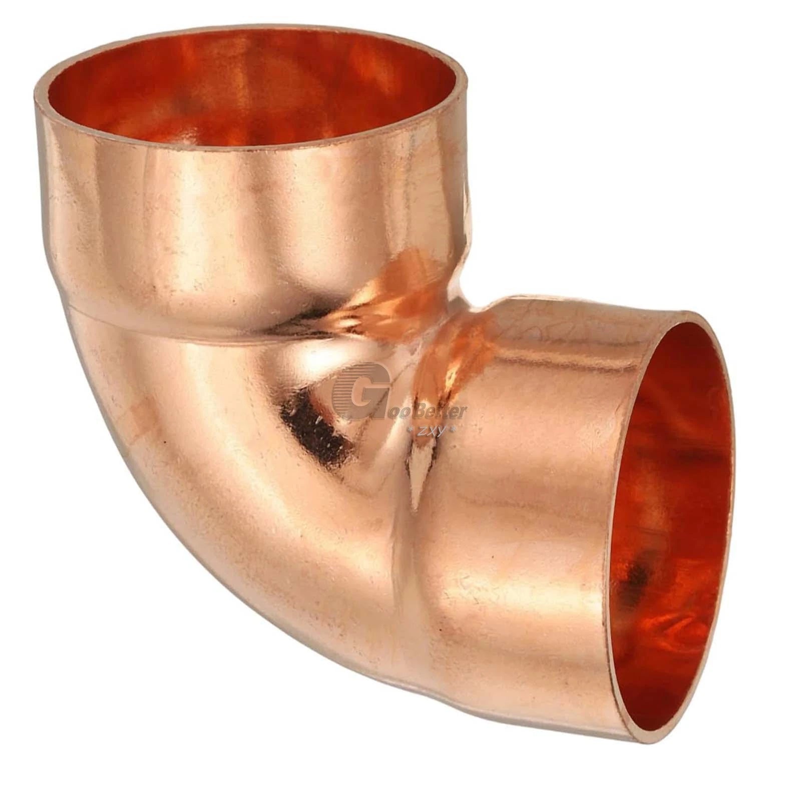 Pre-Soldered Copper 90° Elbow Fittings | Microbore & Standard Sizes 6.35–273mm