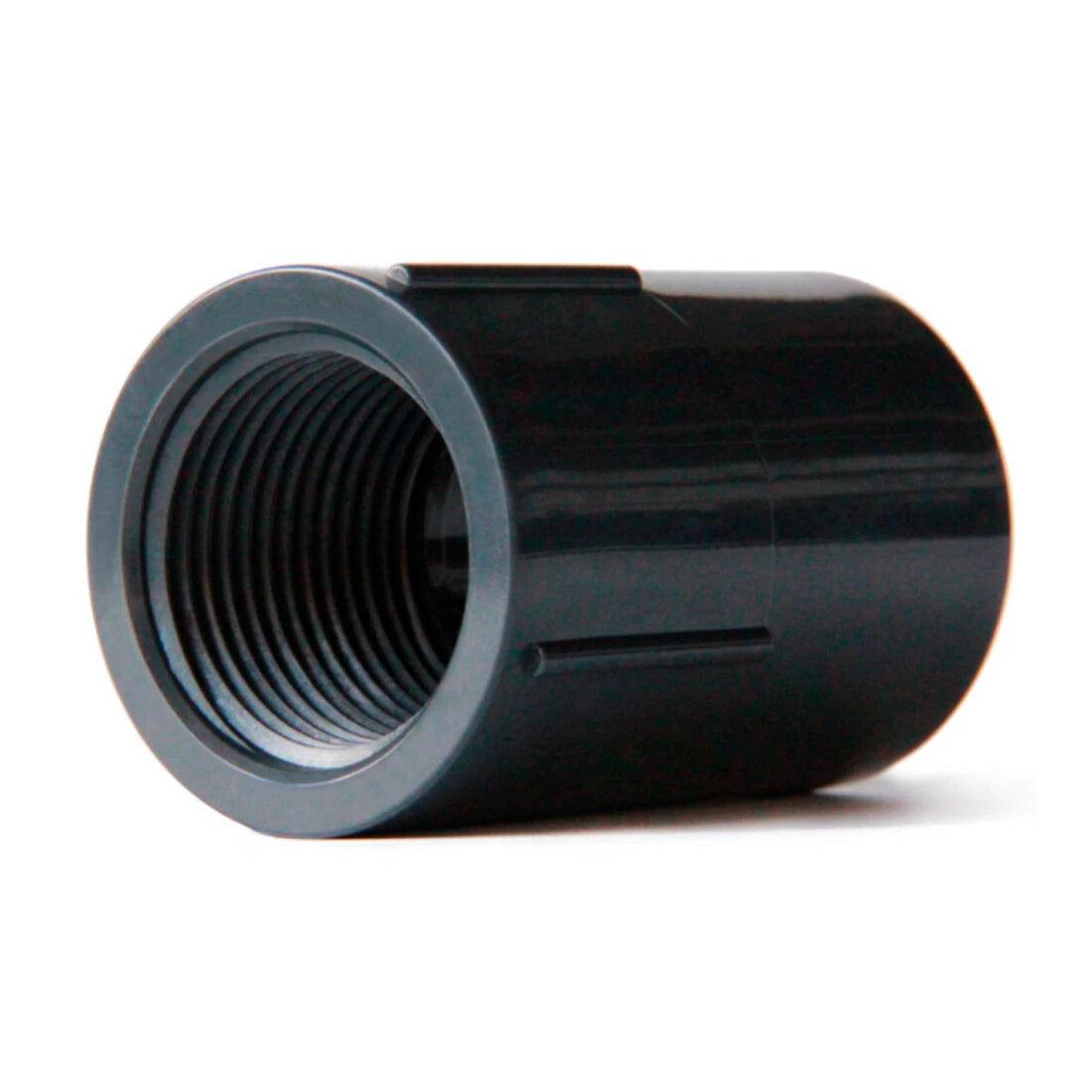 PVC Nipple Bsp Female Threaded Pressure Fittings Pipe Fitting ID 20mm~63mm Grey