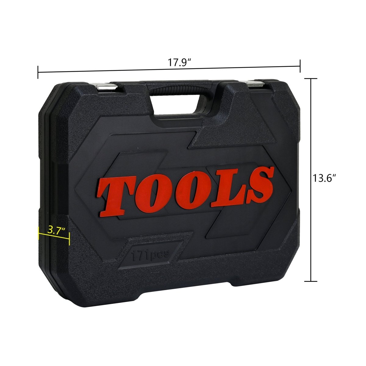 Tool Set - Socket and Ratchet Wrench Toolbox, 171pcs Tool Box, Universal Home Car Repair Tool Set for Men and, Perfect for Homeowners, DIY Enthusiasts, and Mechanics - HomeDIYer
