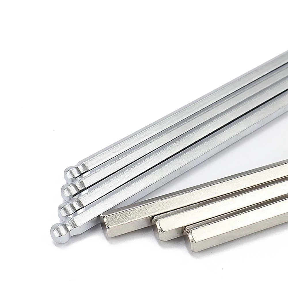 Hex Keys 1.5-2.2mm Allen Keys Ball/Flat End Hex Key Hex Wrenches Alloy Steel