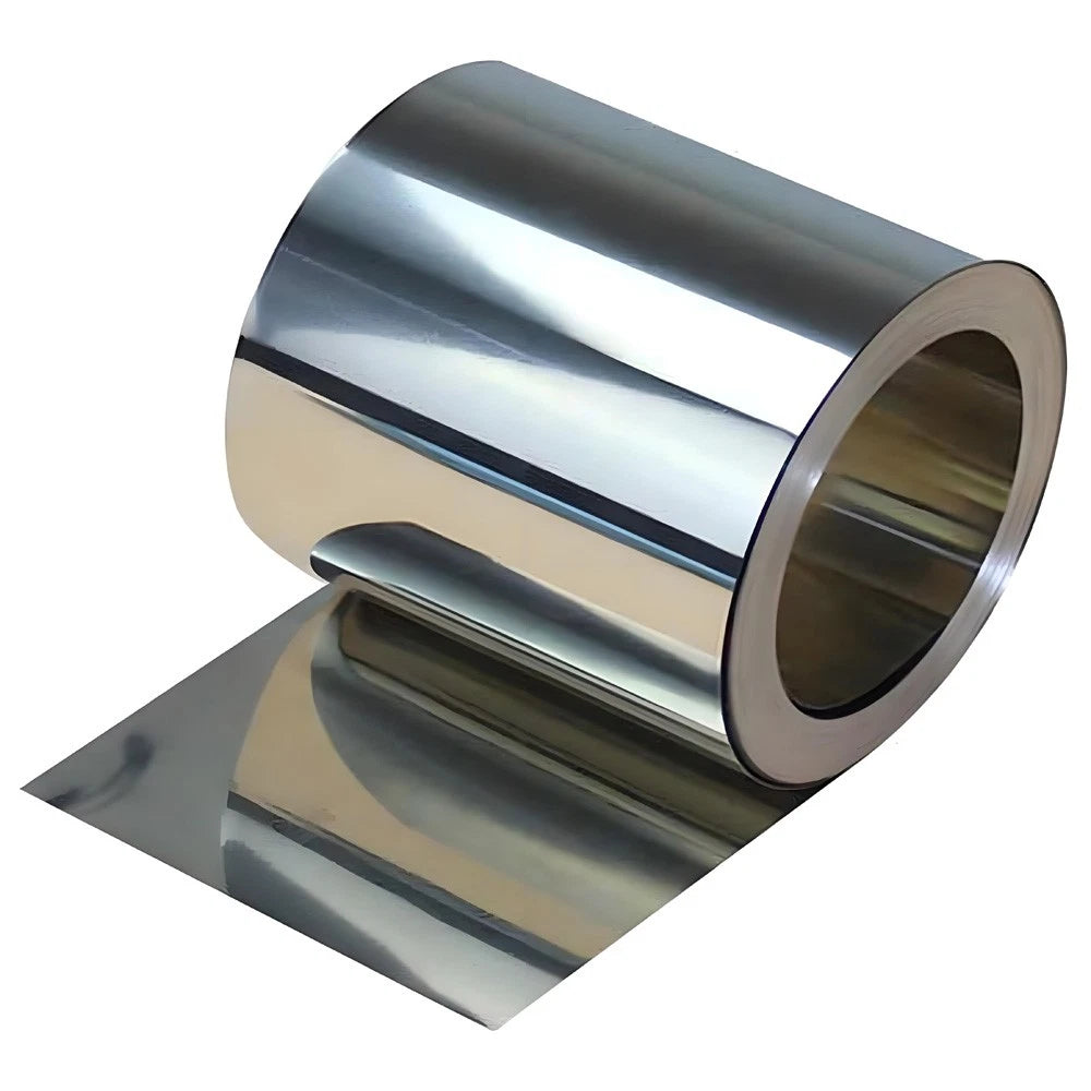 1M 304 Stainless Steel Band Sheet Foil Thin Steel Plate Strip 0.015mm-1mm Thick