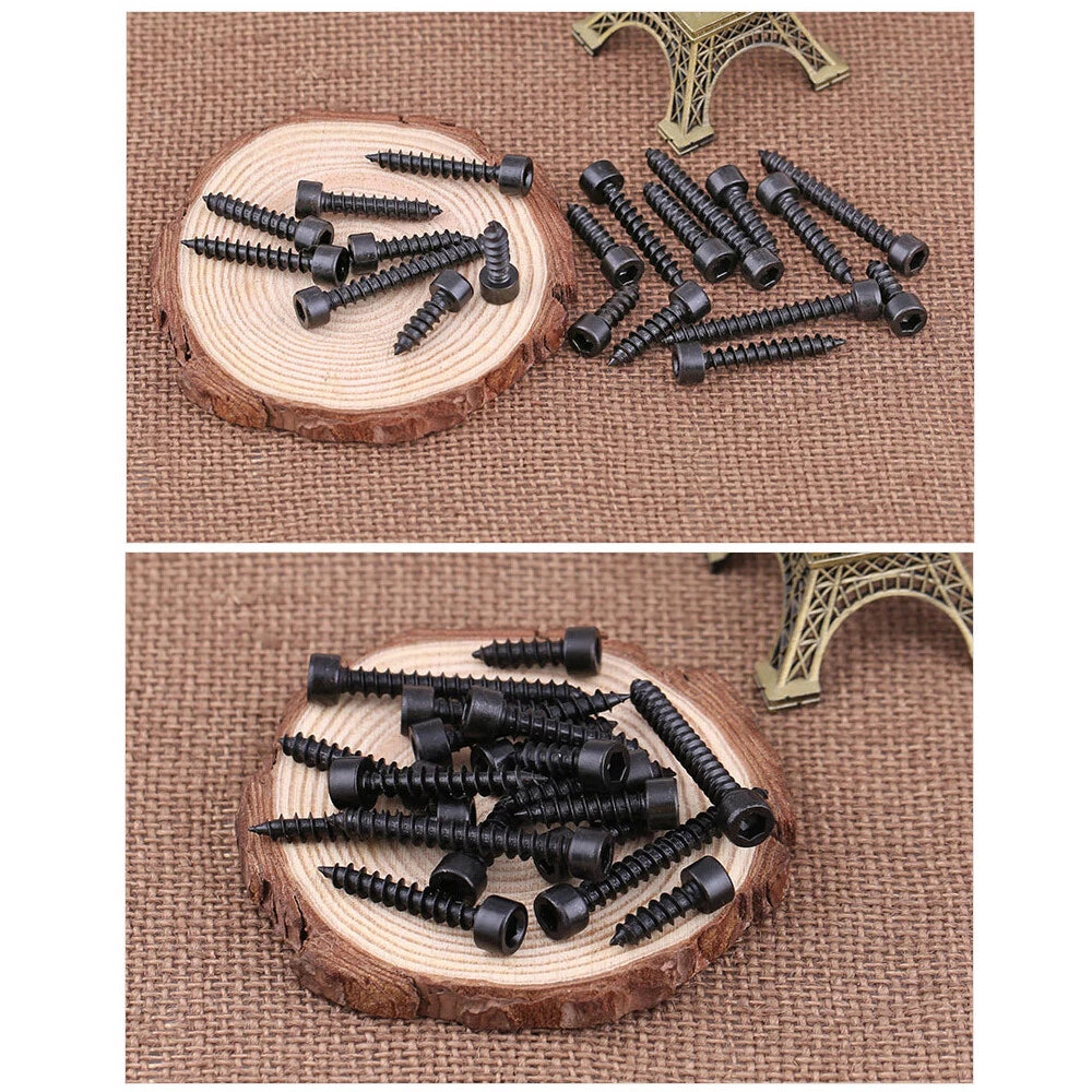 Hex Socket Cap Head Self Tapping Screws – Grade 8.8 Steel, M2–M6, Black Oxide