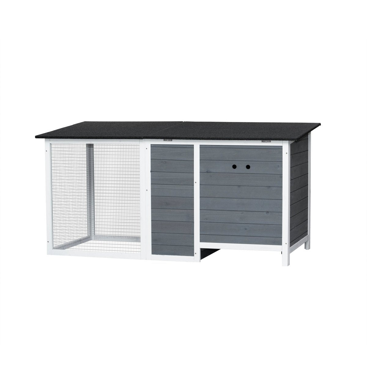 Outdoor Indoor Poultry Cage Small Animal House outdoor chicken hutch coop with running cage - HomeDIYer