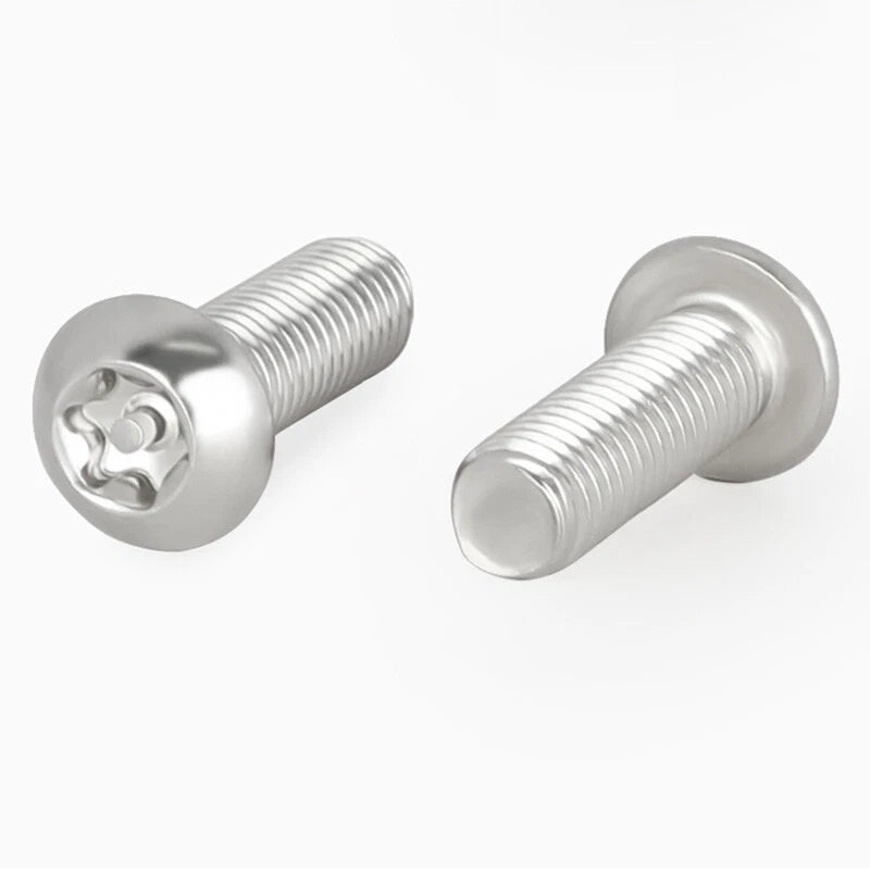 M3–M10 Tamper-Proof Torx Pan Head Screws – A2 Stainless Steel, Security Machine Bolts
