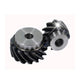 2.5 3 Mod Helical Gear With Step 45°Left Spiral Motor Transmission Gear 45#Steel