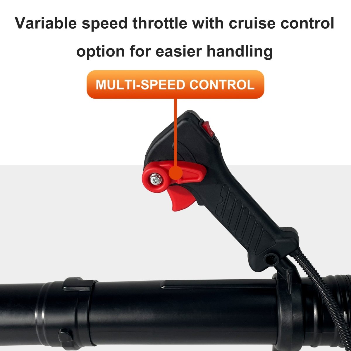 Backpack Gas Leaf Blower,76CC,660CFM,200MPH ,4 Stroke Air Cooling Gas Backpack Grass Blower,Snow Blower EPA Compliant - HomeDIYer