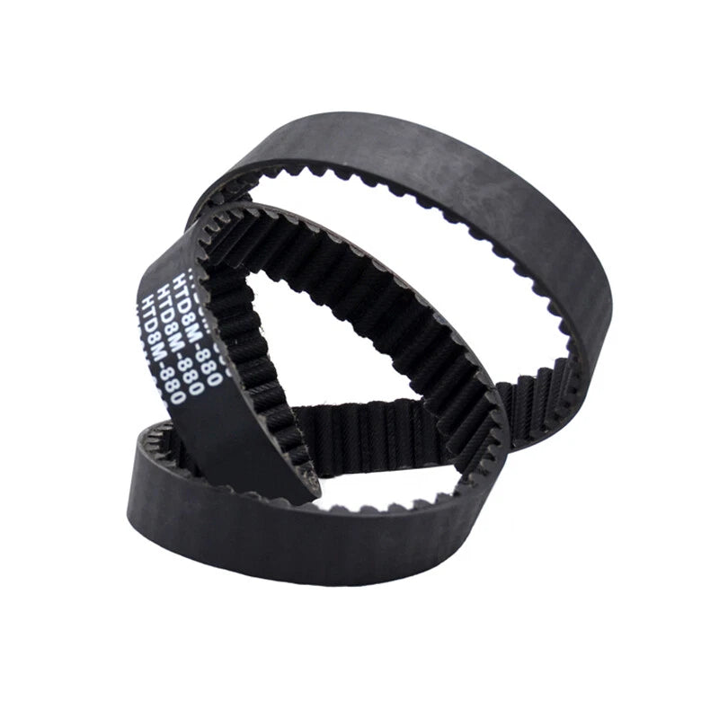 HTD8M Closed Loop Timing Belt – 20mm Wide, 288–4400mm Perimeter