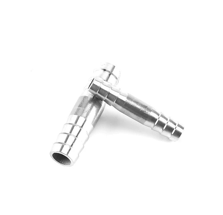 A2 Stainless Steel Straight Hose Joiner Barbed Connector — Sizes 6mm–41mm