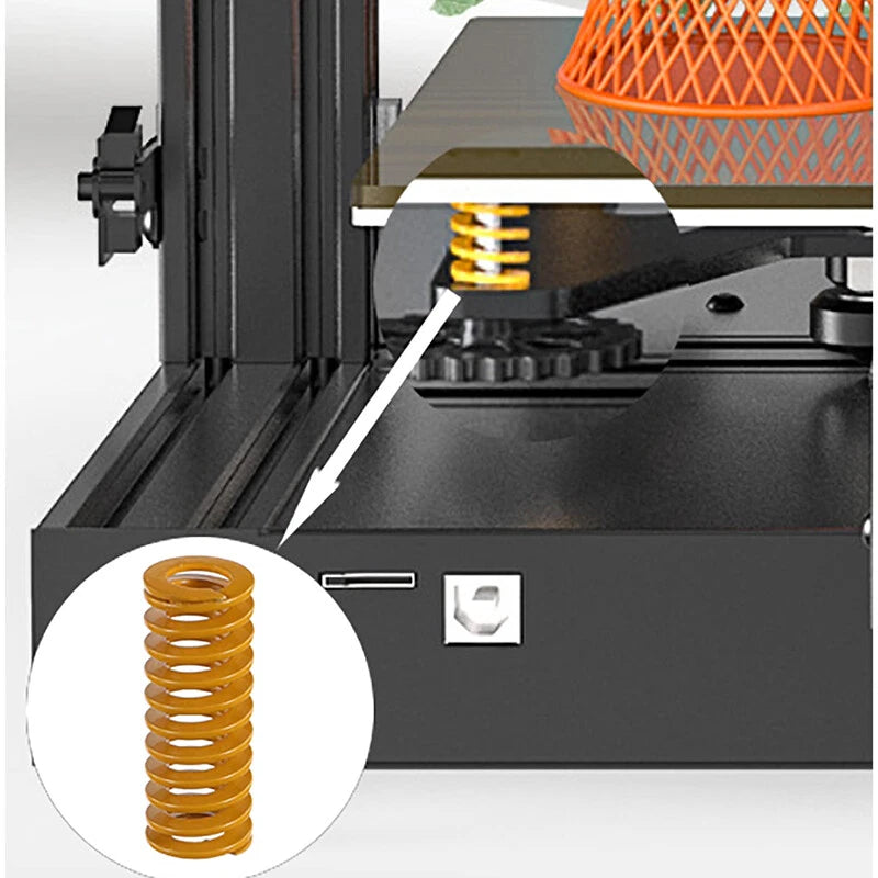 Heavy Load Duty Compression Spring OD 14-18mm Length 20-100mm Die Mould Spring