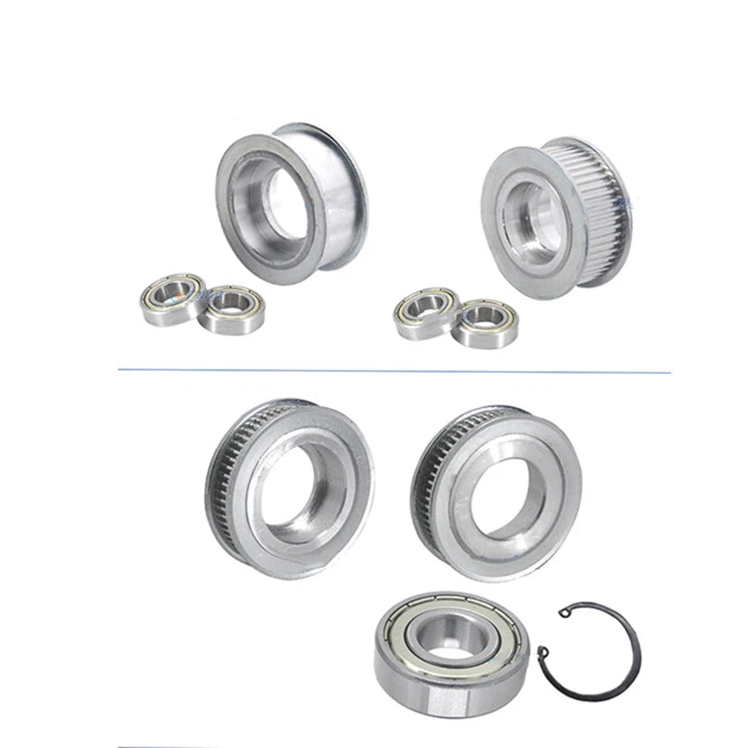 HTD 3M Timing Belt Pulley Idler Pulley 15-35T, Bore 3-17mm, for CNC, 3D Printer