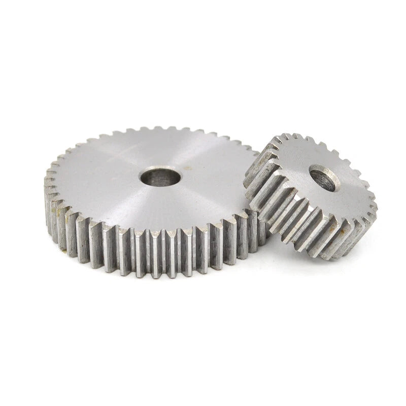 Spur Gear 45# Steel Transmission Gear 1 Module 27 Teeth Pinion Motor Gear