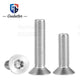 Tamper‑Proof Torx Countersunk Machine Screws – A2 Stainless Steel, M1.4 to M12 (Security Torx)