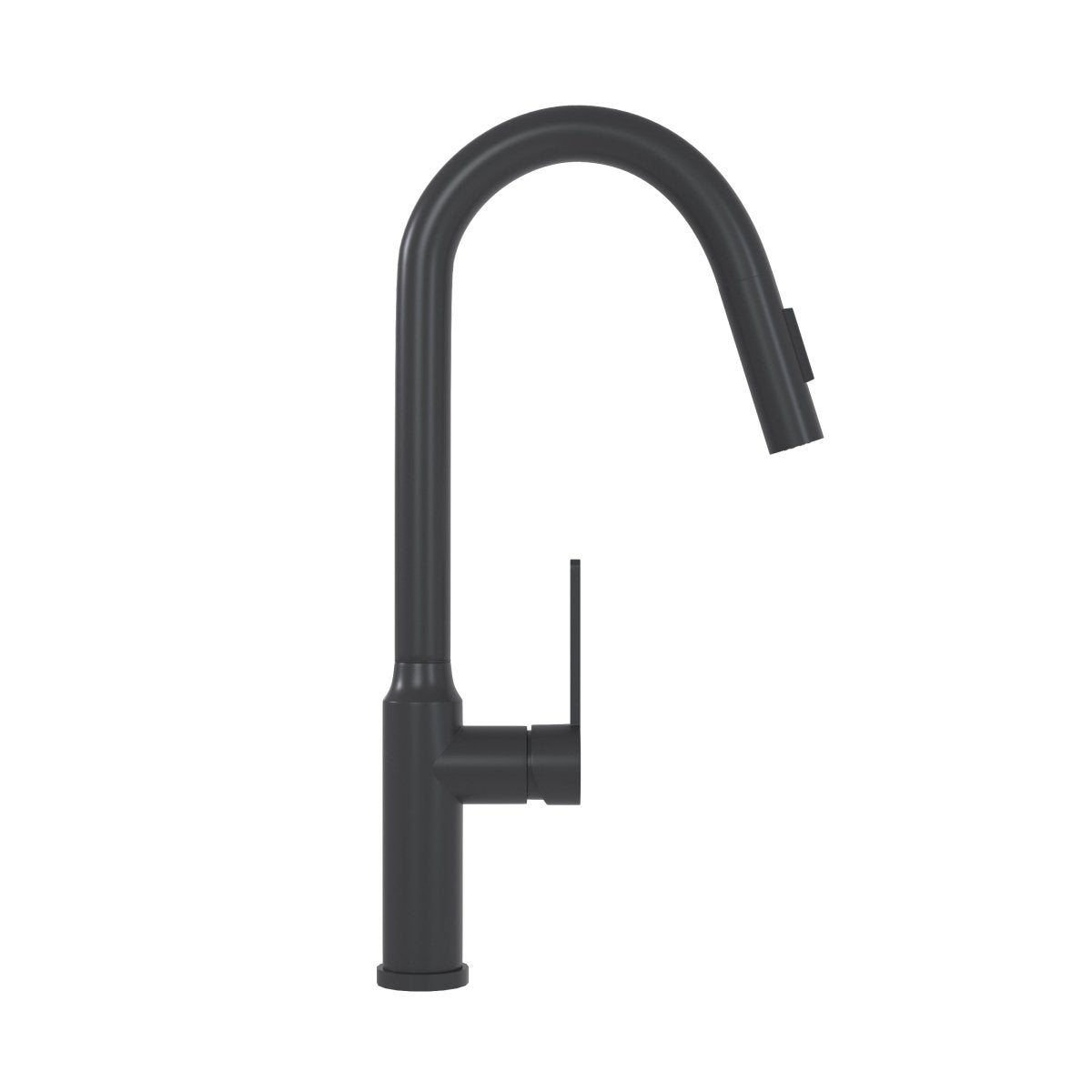 18.83" CUPC Certified Pull - down Kitchen Faucet (Matt Black Finish) - HomeDIYer