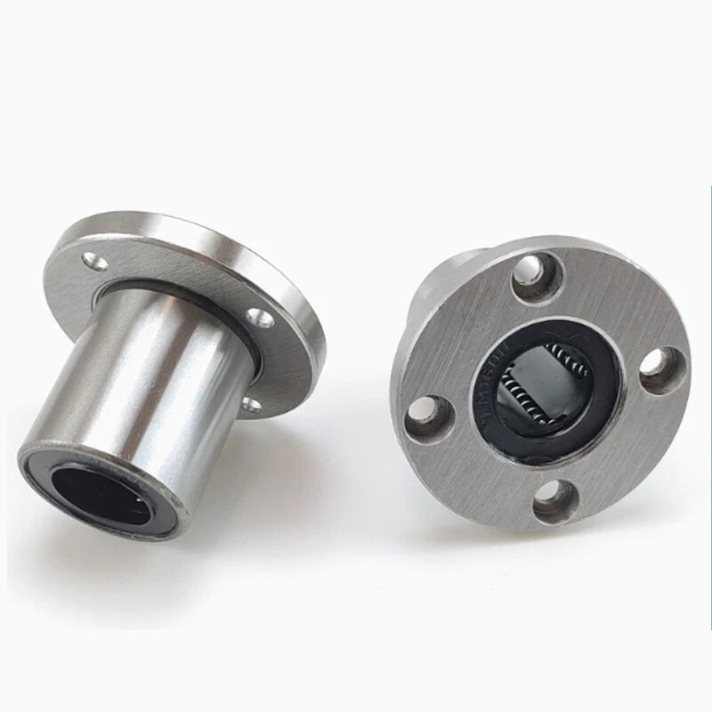 Round Flange Linear Motion Bearings LMF 6UU/8/10/12/13/16/20/25/30/35/40/50/60UU