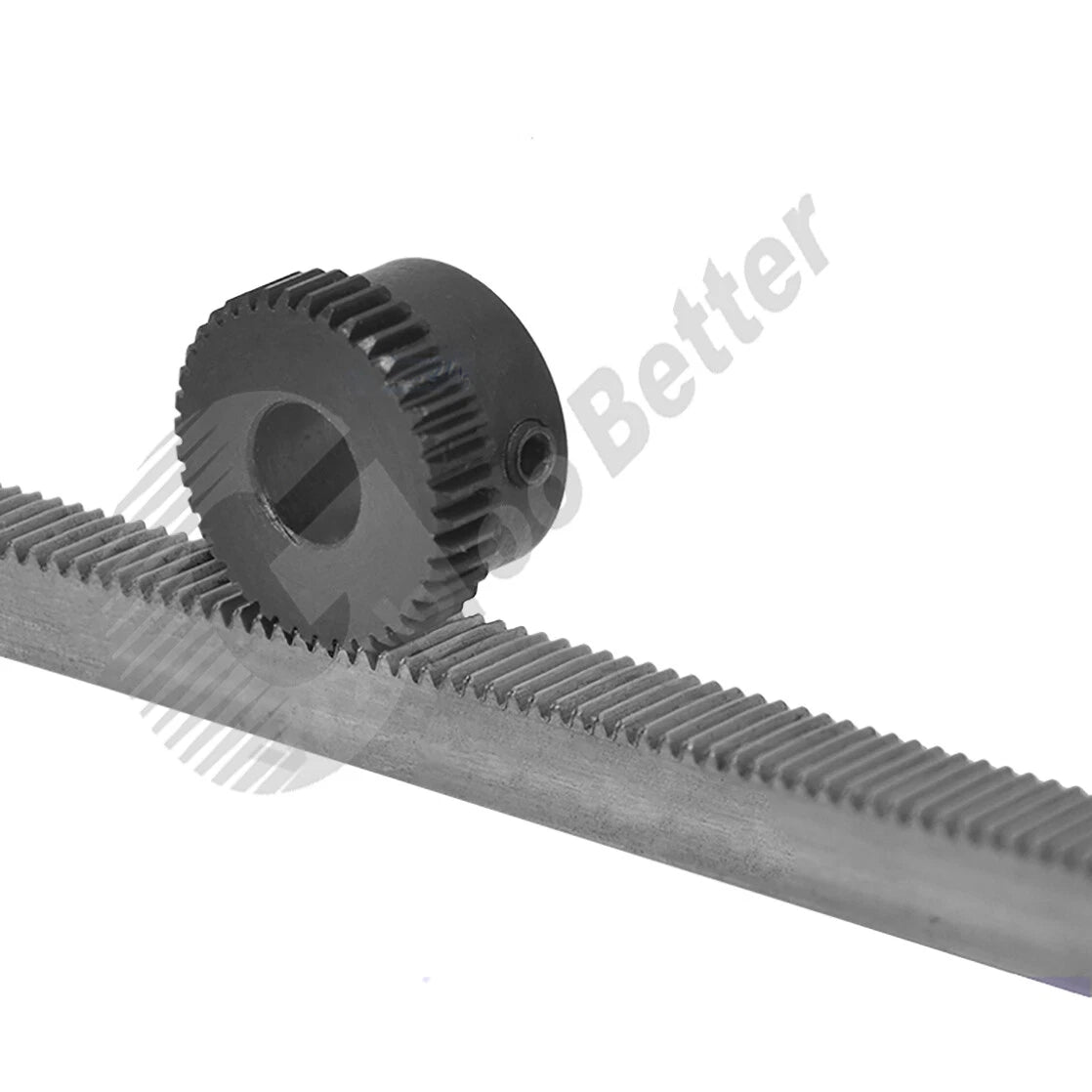 0.5 Mod 45# Steel Spur Gear 20T~60T Bore=4~12mm Pinion Spur Gear With Screws