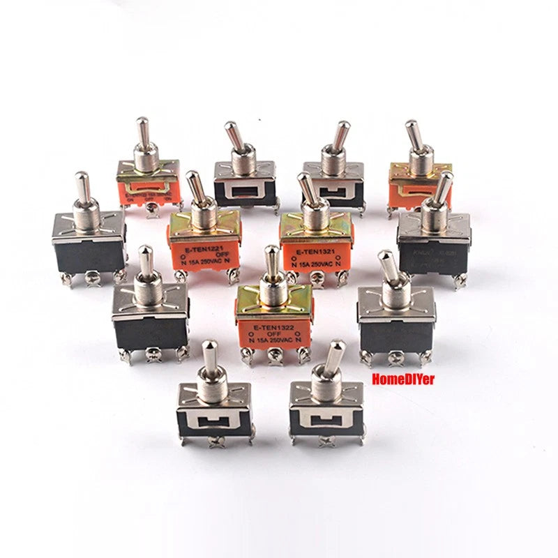 Mini Toggle Switch – MTS / SMTS / E-TEN / PS-102 / DS438 Series, 2 3 6-Pin Rocker Switches