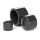UPVC Cap End Caps Plug Blanking ø20~110mm Dark Grey Adhesive Drain Pipe Fittings