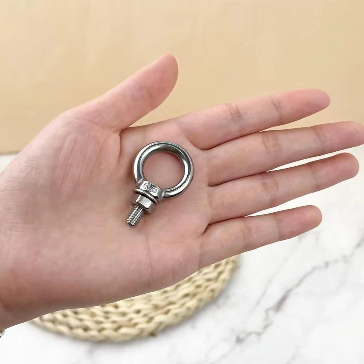 A2 Stainless Steel Eye Nuts & Eye Bolts — Lifting Ring Screws M3 to M42 - HomeDIYer