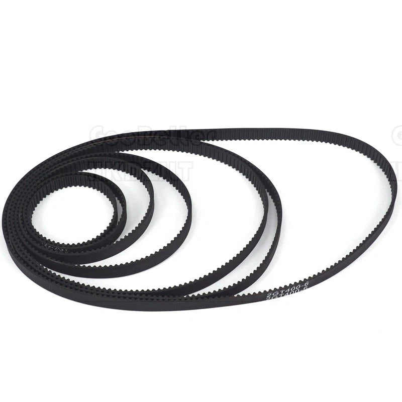 GT2 Timing Belt 6mm Width Closed Loop 2GT Synchronous Belt for CNC 3D Printer