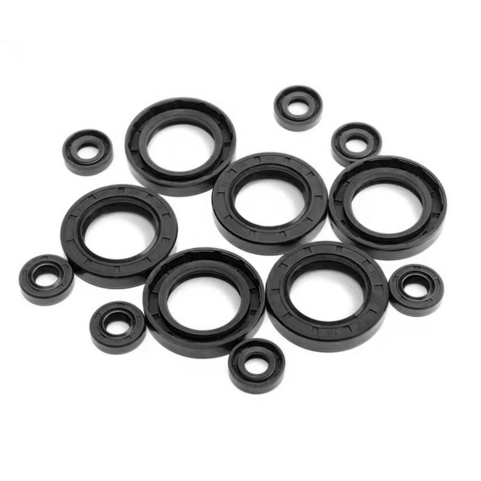 TC Oil Seal 32mm ID Double Lip NBR 70 Rotary Shaft Seal — Multiple Sizes