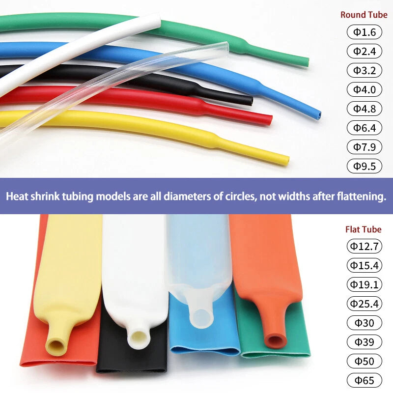 3:1 Adhesive Glue Lined Heat Shrink Tubing Φ30mm — Dual Wall Waterproof Sleeving