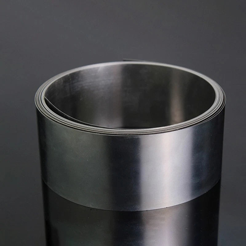 304 Stainless Steel Band Metal Foil Flake Thin Steel Plate Thickness 0.015mm-1mm