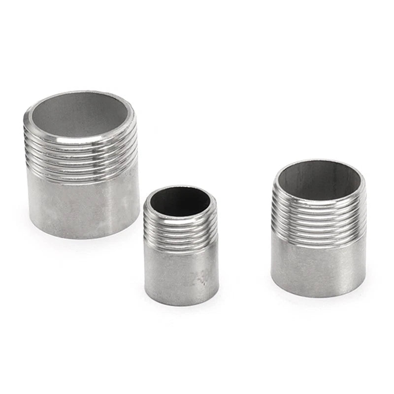 Stainless Steel Weld Nipple Male Thread Pipe Fitting 1/4"-4"