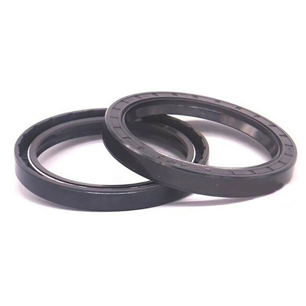 TC Oil Seal Ring ID 8–27mm | Nitrile Rubber Double Lip Shaft Seal with Metal Frame & Spring