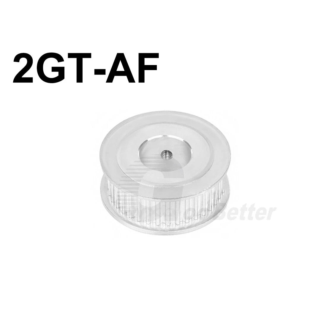 2GT 6mm Timing Belt Smooth Tooth Drive Pulley 50T 55T~80T Bore=4mm 5mm~15mm