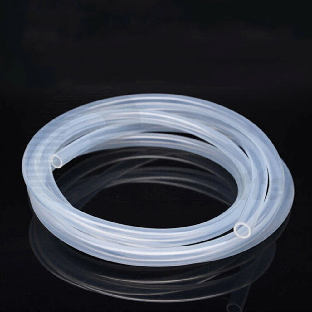 5 Meters Translucent Silicone Rubber Tubing Beer Wine Milk Hose Pipe Food Safe