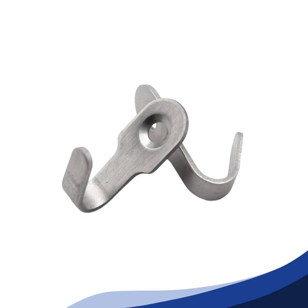 Mini J-Shaped Hooks Stainless Items Key Rack Wall Punchin Hook Kitchen Bathroom