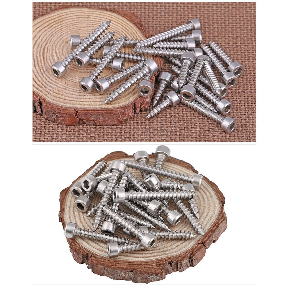 Hex Socket Cap Head Self Tapping Screws – A2 Stainless Steel, M2–M6