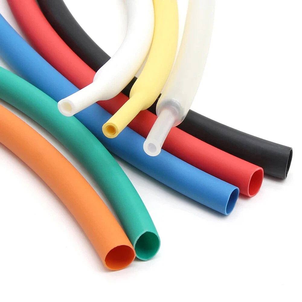 3:1 Heat Shrink Tubing with Adhesive Glue Lining — φ1.6mm to φ85mm, 8 Colors